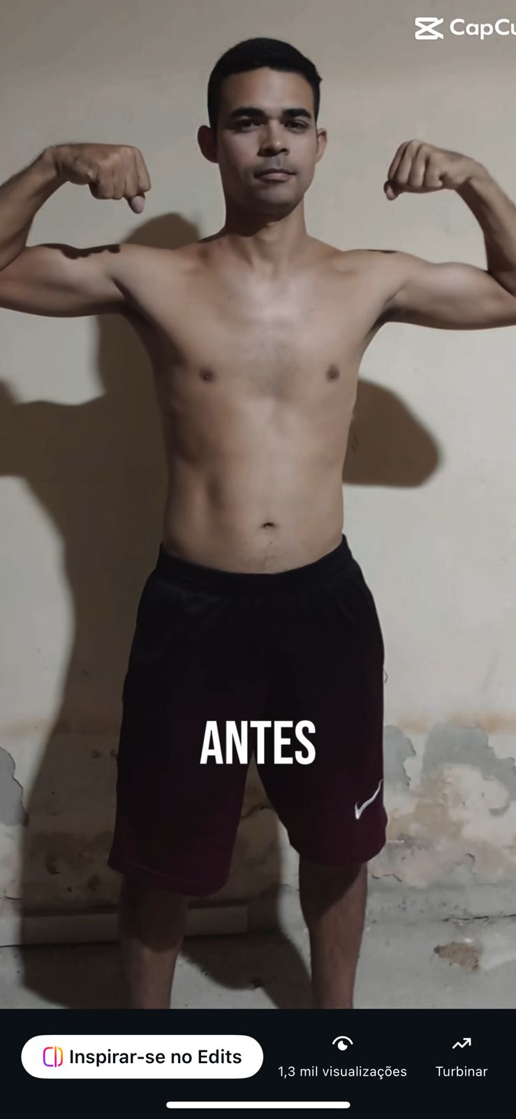 Aluno antes do acompanhamento
